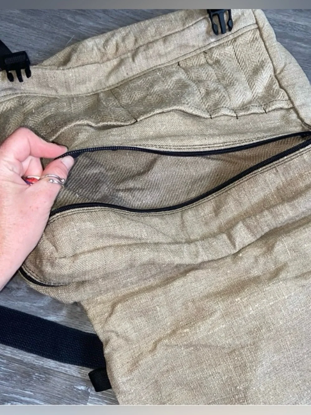Artesian -- Hemp Messenger Bag